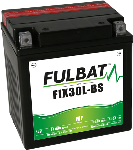 Fulbat akumulator 12 V / 30 Ah FIX30L-BS (YTX30L-BS)