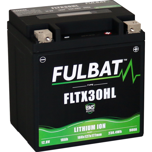 Fulbat litijski akumulator LiFePO4 FLTX30HL, 12,8 V / 18 Ah (zamjena za FB30L-B, FIX30L-BS, FHD30L-BS)