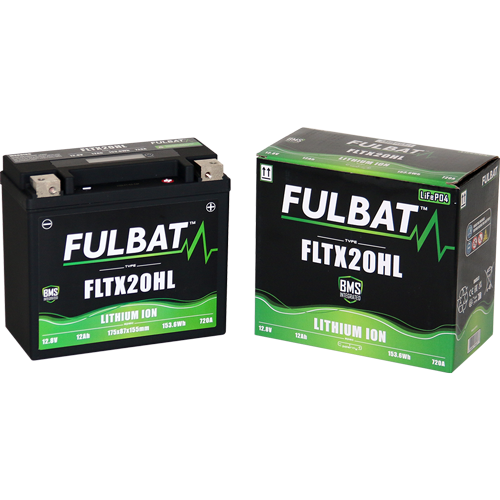 Fulbat litijski akumulator LiFePO4 FLTX20HL, 12,8 V / 12 Ah (zamjena za FTX20L-BS, FTX20HL-BS, FB16CL-B)