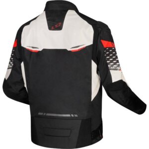 Jakna LS2 Apex muška crno-bijelo-crvena