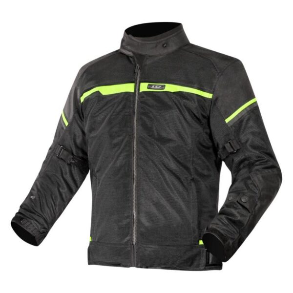 jakna-ls2-riva-muska-crno-neon-zuta-1 Jakna LS2 Riva muška crno-neon žuta