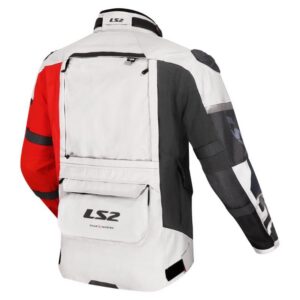 Jakna LS2 X-master muška crno-sivo-crvena