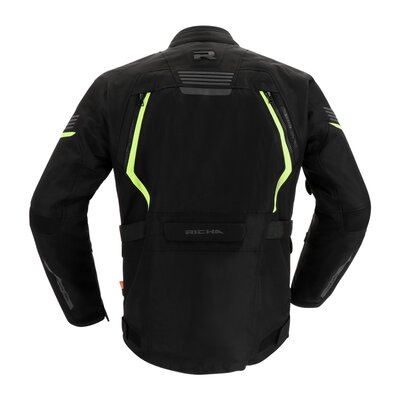 Jakna Richa Phantom 3 muška crno-fluo žuta