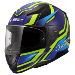 Kaciga LS2 FF353 Rapid II Flitz h-v žuto-plava