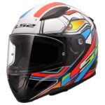 Kaciga LS2 FF353 Rapid II Xdron bijelo-neon narančasta