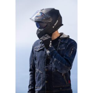 Kaciga LS2 FF800 Storm II Nerve mat crno-crvena