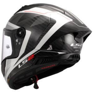 Kaciga LS2 FF805 Thunder C GP Aero Raute bijelo-siva