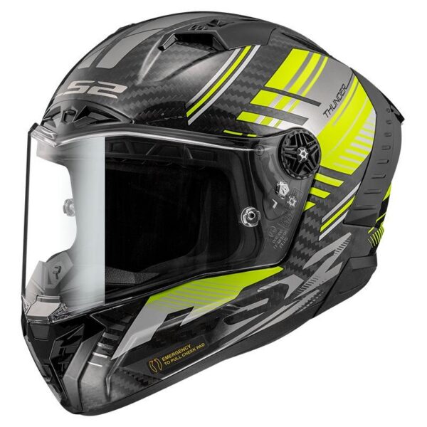 Kaciga LS2 FF805 Thunder C Volt crno-žuta