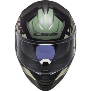 Kaciga LS2 FF811 Vector II Absolute mat crno-sivo-zelena