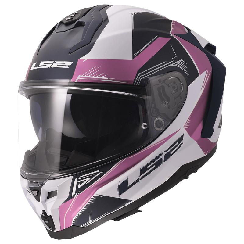 Kaciga LS2 FF817 Challenger II Flaman mat ljubičasta