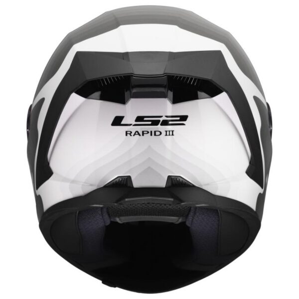 Kaciga LS2 FF820 Rapid III Flow bijelo-siva