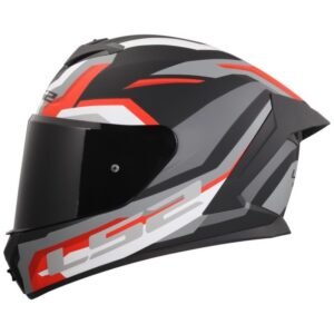 Kaciga LS2 FF820 Rapid III Hyper mat crno-crvena