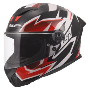 Kaciga LS2 FF820 Rapid III Xtrem bijelo-crno-crvena