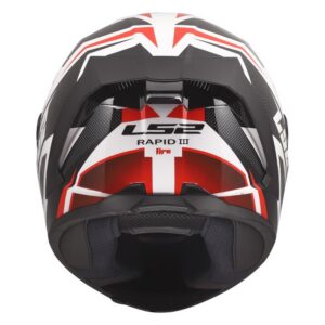 Kaciga LS2 FF820 Rapid III Xtrem bijelo-crno-crvena