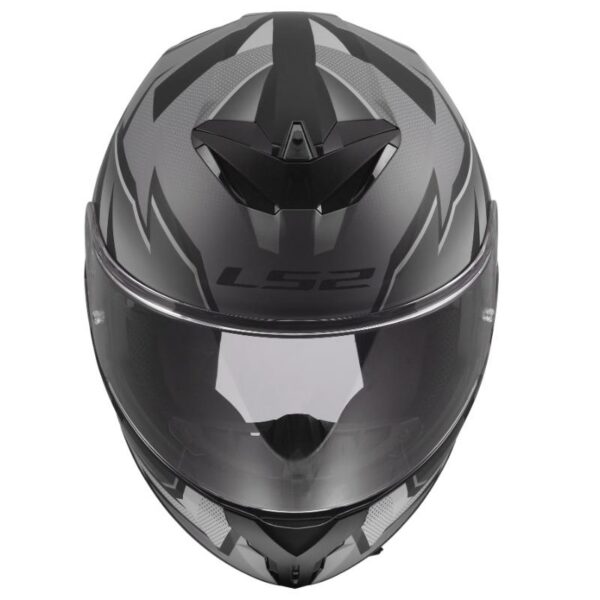 Kaciga LS2 FF820 Rapid III Xtrem mat crno-siva