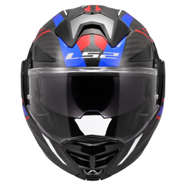 Kaciga LS2 FF901 Advant X karbon future II bijelo-plava