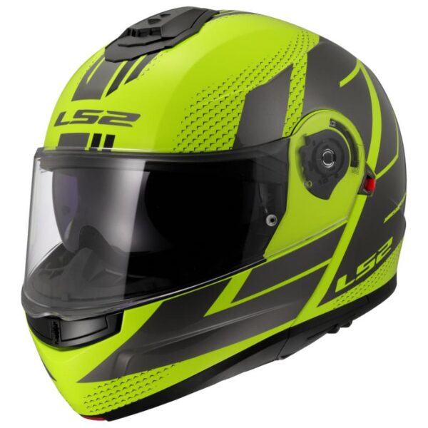 Kaciga LS2 FF908 Strobe II Code H-vis žuto siva