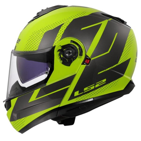 Kaciga LS2 FF908 Strobe II Code H-vis žuto siva