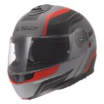 Kaciga LS2 FF908 Strobe II Monza mat crno-sivo-crvena