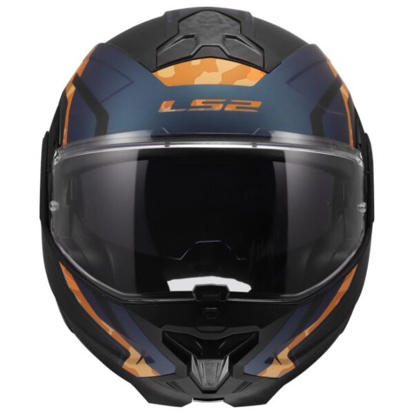Kaciga LS2 FF910 Advant II Glide mat crno-narančasta