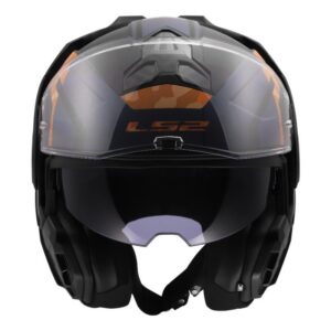 Kaciga LS2 FF910 Advant II Glide mat crno-narančasta
