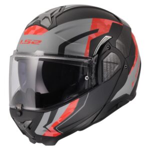 Kaciga LS2 FF910 Advant II Glide mat crno-sivo-crvena