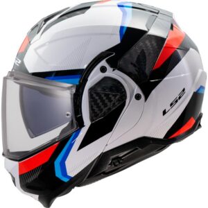 Kaciga LS2 FF910 Advant II Triple bijelo-plavo-crvena