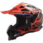 Kaciga LS2 MX700 Subverter Evo II Stomp narančasto-crna