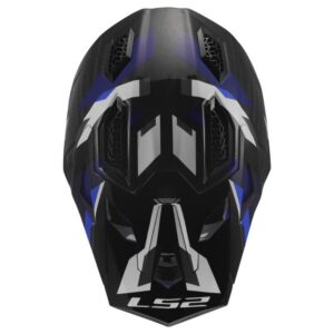 Kaciga LS2 MX703 C X-force Phantom bijelo-plava