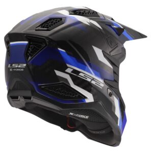 Kaciga LS2 MX703 C X-force Phantom bijelo-plava