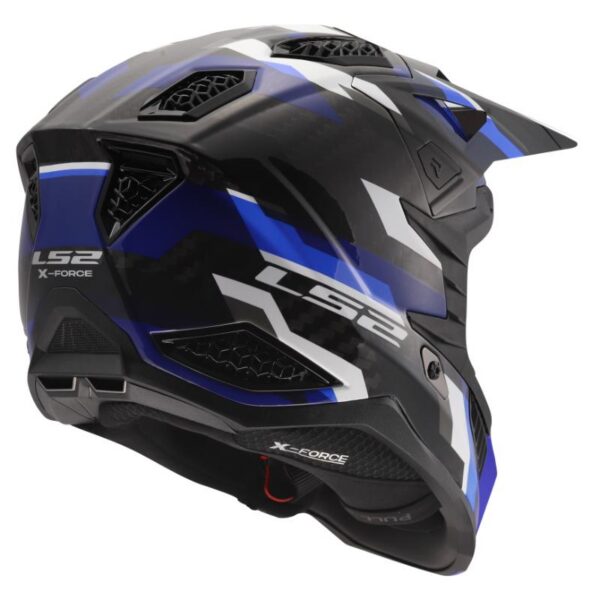 Kaciga LS2 MX703 C X-force Phantom bijelo-plava