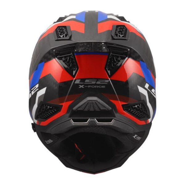 Kaciga LS2 MX703 C X-force Phantom bijelo-plavo-crvena
