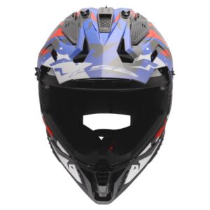 Kaciga LS2 MX708 Fast II Grotesk bijelo-plavo-crvena