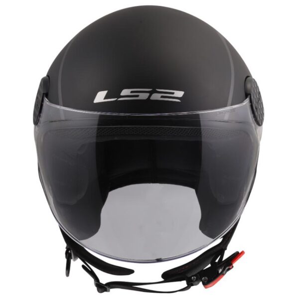 Kaciga LS2 OF558 Sphere Lux II Minim mat crno-crvena