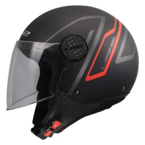 Kaciga LS2 OF558 Sphere Lux II Minim mat crno-crvena