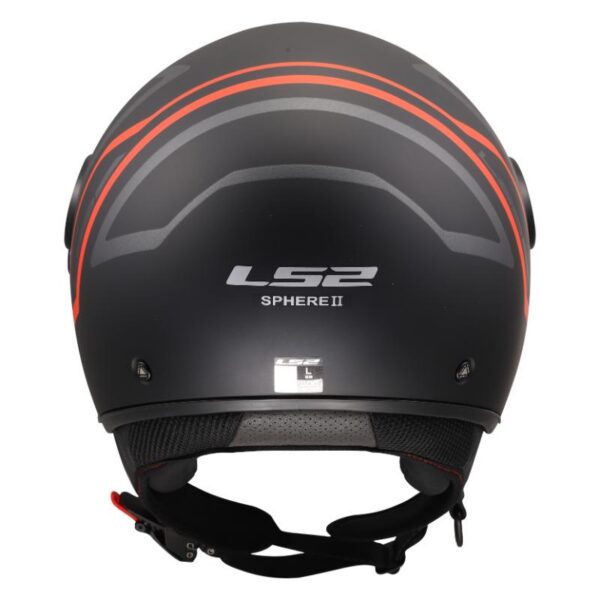 Kaciga LS2 OF558 Sphere Lux II Minim mat crno-crvena