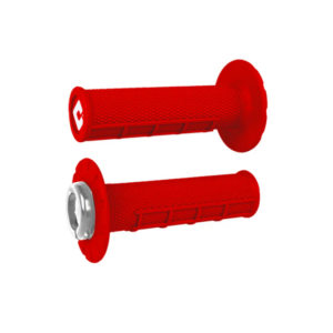 ODI Half Waffle V2.1 ATV MX Lock-On ručke 125 mm, Bright crvena/srebrna