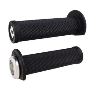 ODI Ruffian ATV Lock-On v2.1 ručke 125 mm, crne sa srebrnim obujmicama