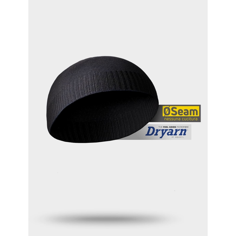 Podkapa Spark Beanie Zero Bešavna Dryarn crna