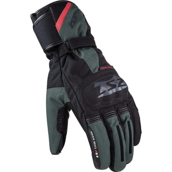 rukavice-ls2-snow-muske-crno-zelene-1 Rukavice LS2 Snow muške crno-zelene