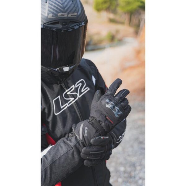 Rukavice LS2 Snow muške crno-zelene