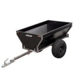 Shark Wood 550 jednoosovinska prikolica za ATV/UTV, nosivost 500 kg, crna