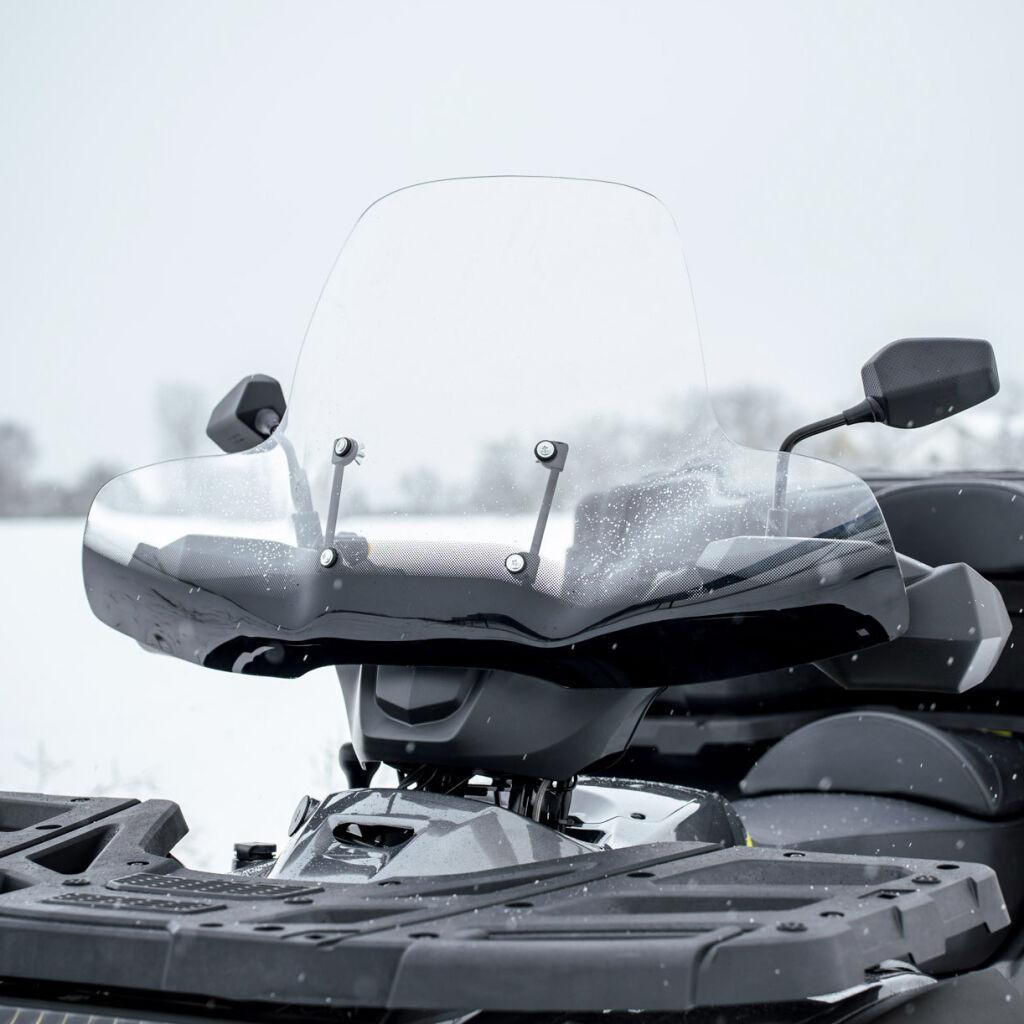 Shark univerzalni vjetrobran za ATV s montažnim setom