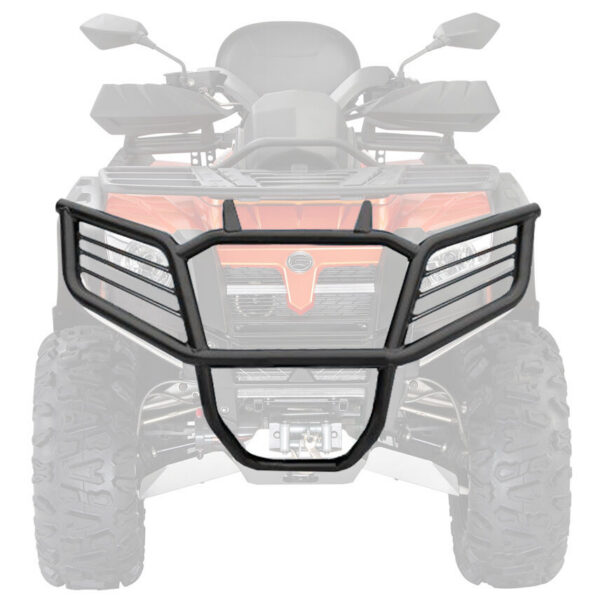 xrw-aluminum-front-branik-crna-cfmoto-x8-1 XRW aluminijski prednji branik za CF Moto X8, crni