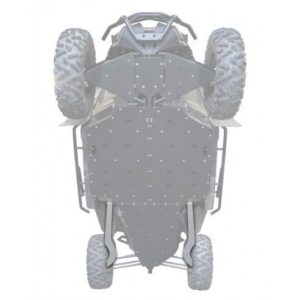 XRW aluminijski štitnici stražnjih A-ramena za Can-Am Maverick X3 XDS, 5 mm
