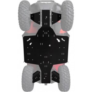XRW kompletni PHD set zaštite podvozja 6 mm za CF Moto CForce 450/520 L (2022+)