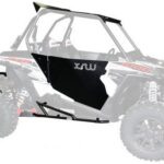 XRW vrata RXR1 s originalnim zatvaranjem za Polaris RZR XP 1000, crna