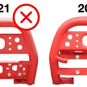 XRW aluminijski prednji branik SX1 za Segway Snarler AT6 S/L (2023+), crni