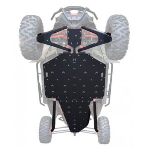 XRW PHD kompletna zaštita podvozja za Can-Am Maverick X3 XRS/XDS, 8 mm, crna