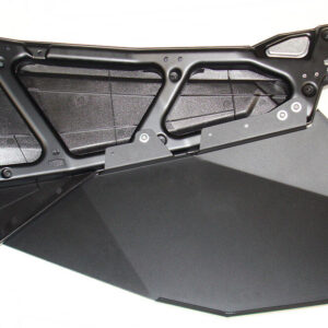 XRW aluminijska vrata bez cijevnog okvira za Polaris RZR XP 1000, mat crna